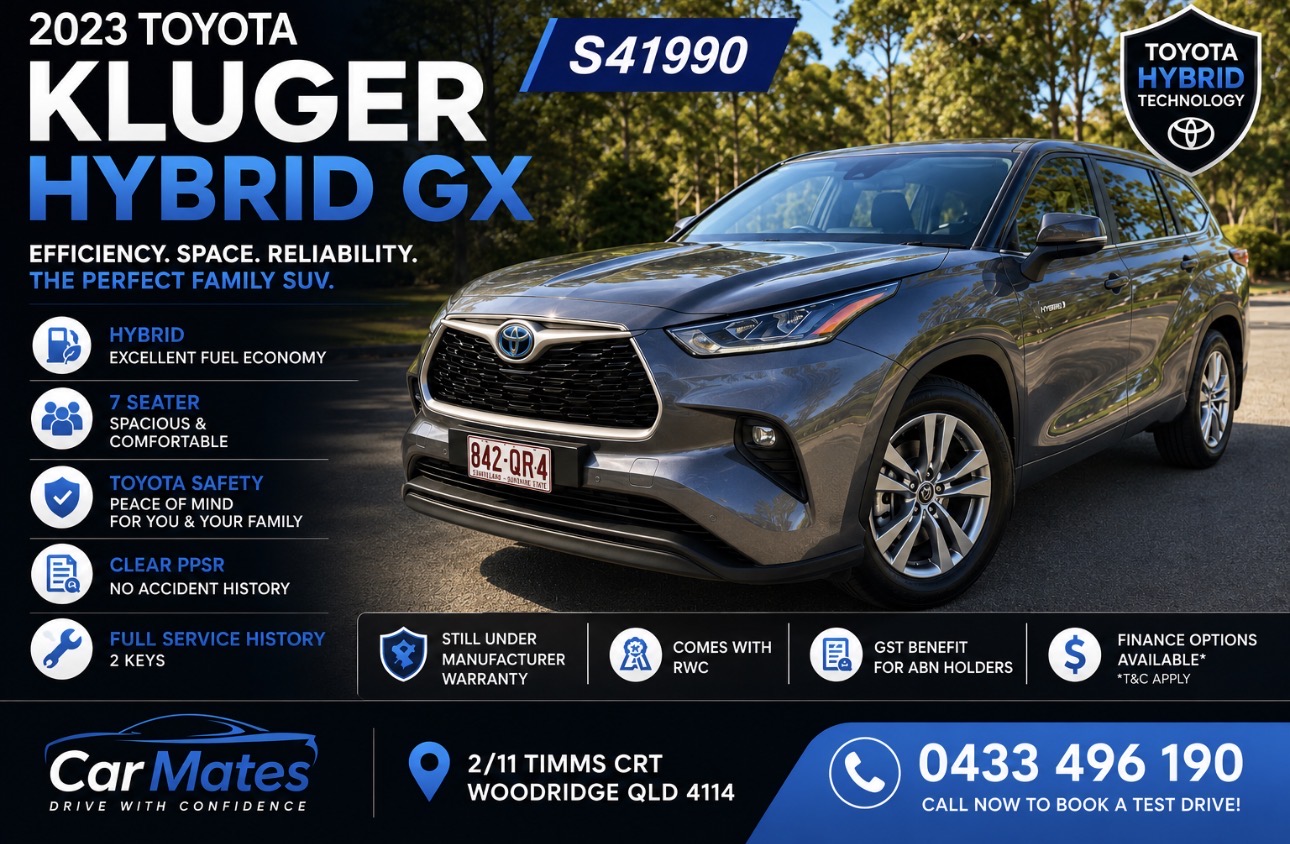 2023 Toyota  Kluger GX Hybrid 7 Seater 